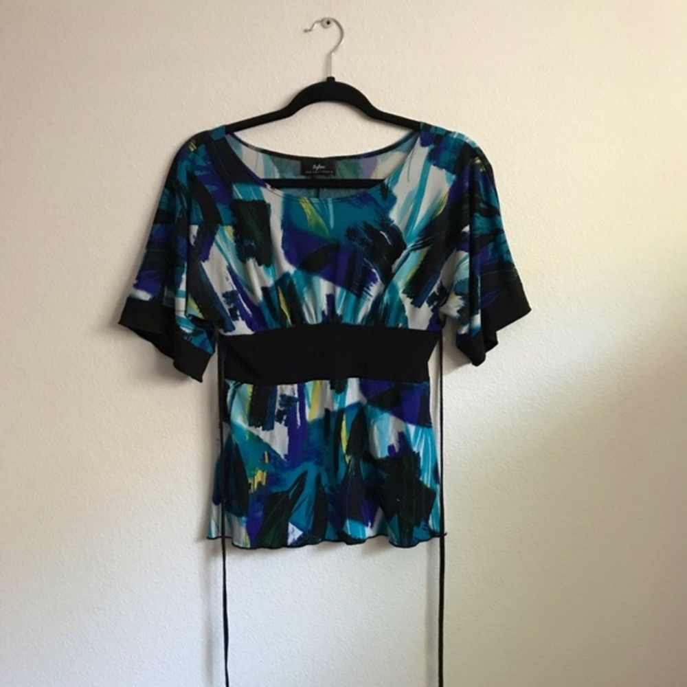 🌿3/25 BYLINE multicolored blouse✨
